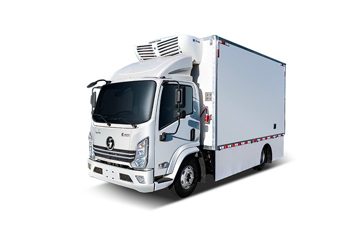 陜汽輕卡德龍E3000 E7.5冷藏車