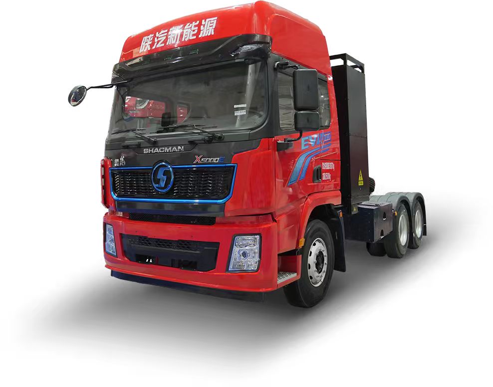 陜汽M5000E6x4純電動牽引車