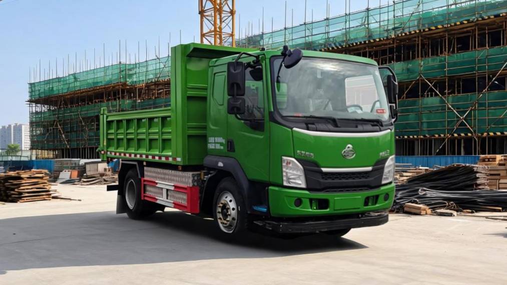 硬核三電強承載，乘龍L3 4X2純電自卸跑“盈”工程綠色運輸